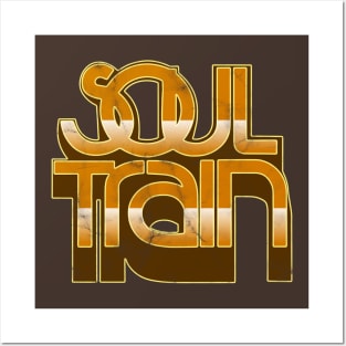 Soul Train vintage distressed Posters and Art